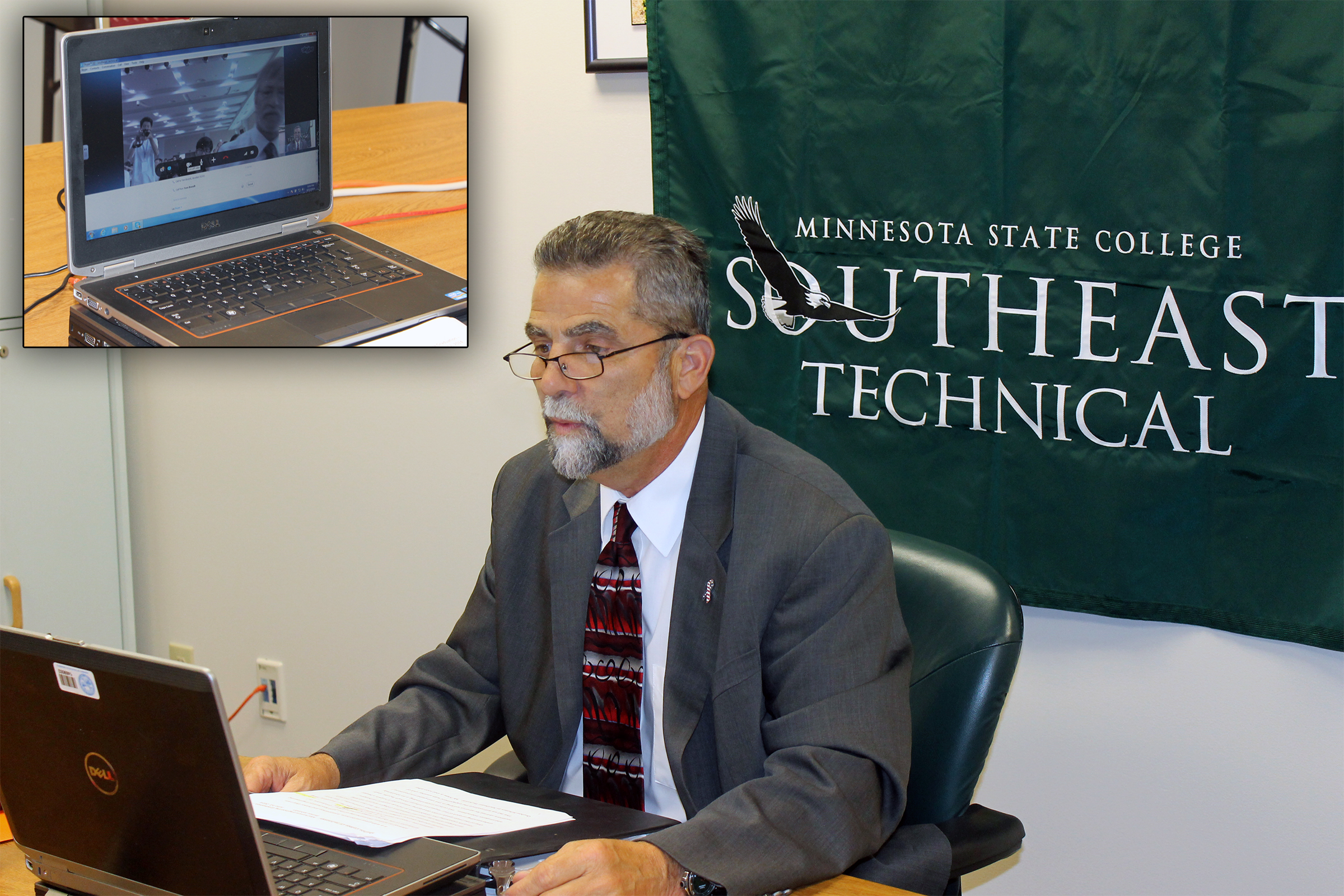 Johnson gives graduation speech to Quzhou students via Skype